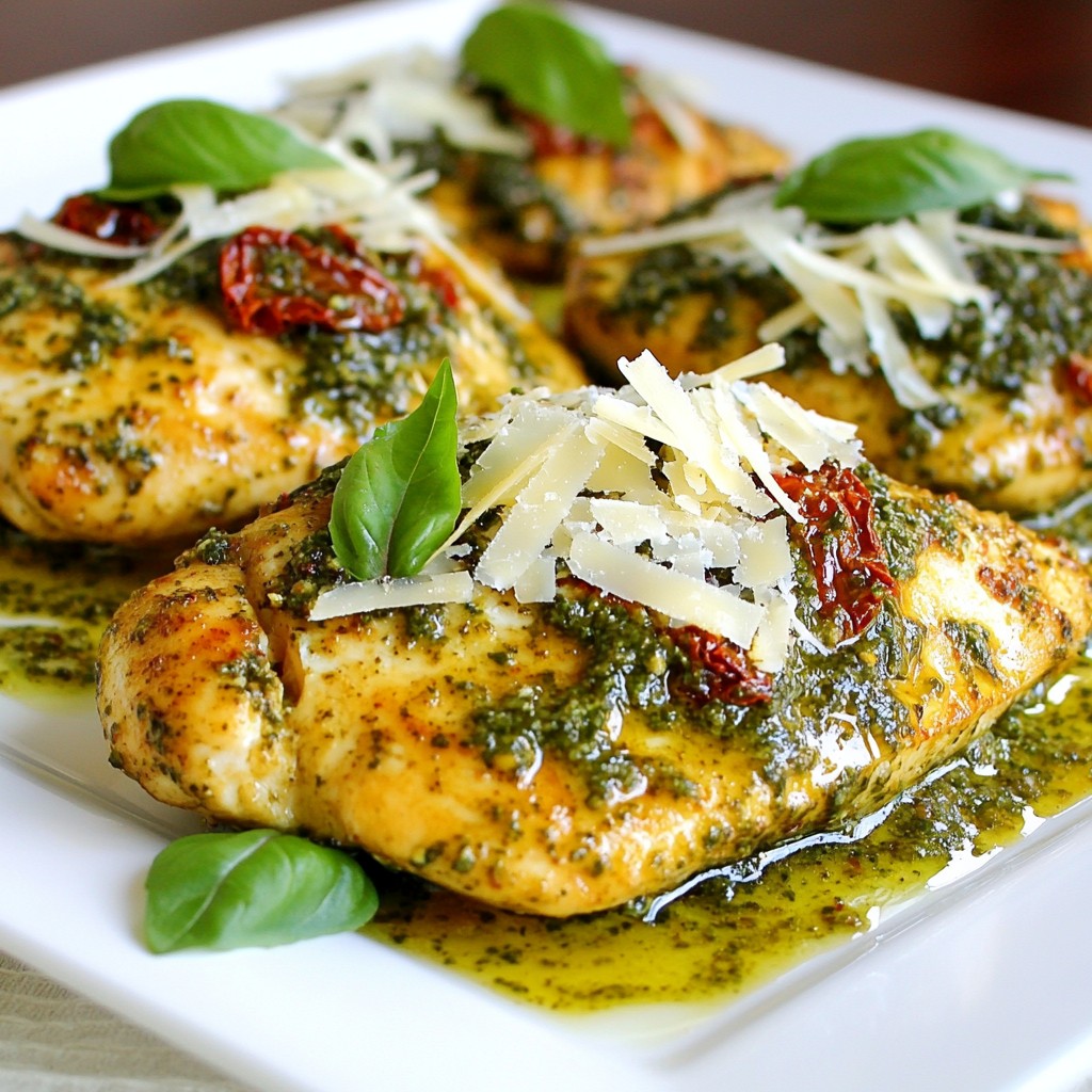 Sun Dried Tomato Pesto Chicken Flavorful Dinner Delight