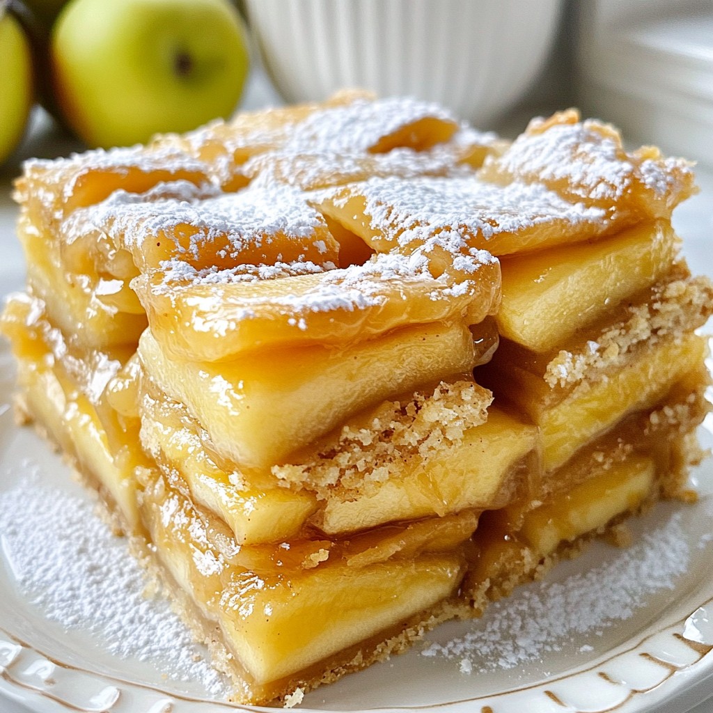 Salted Caramel Apple Pie Bars Irresistibly Delicious Treat