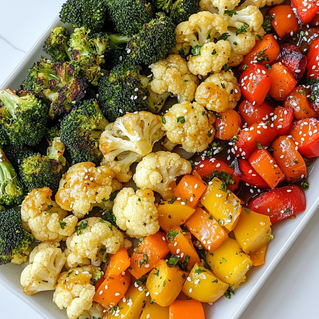 Honey Garlic Roasted Vegetables Flavorful and Easy Dish