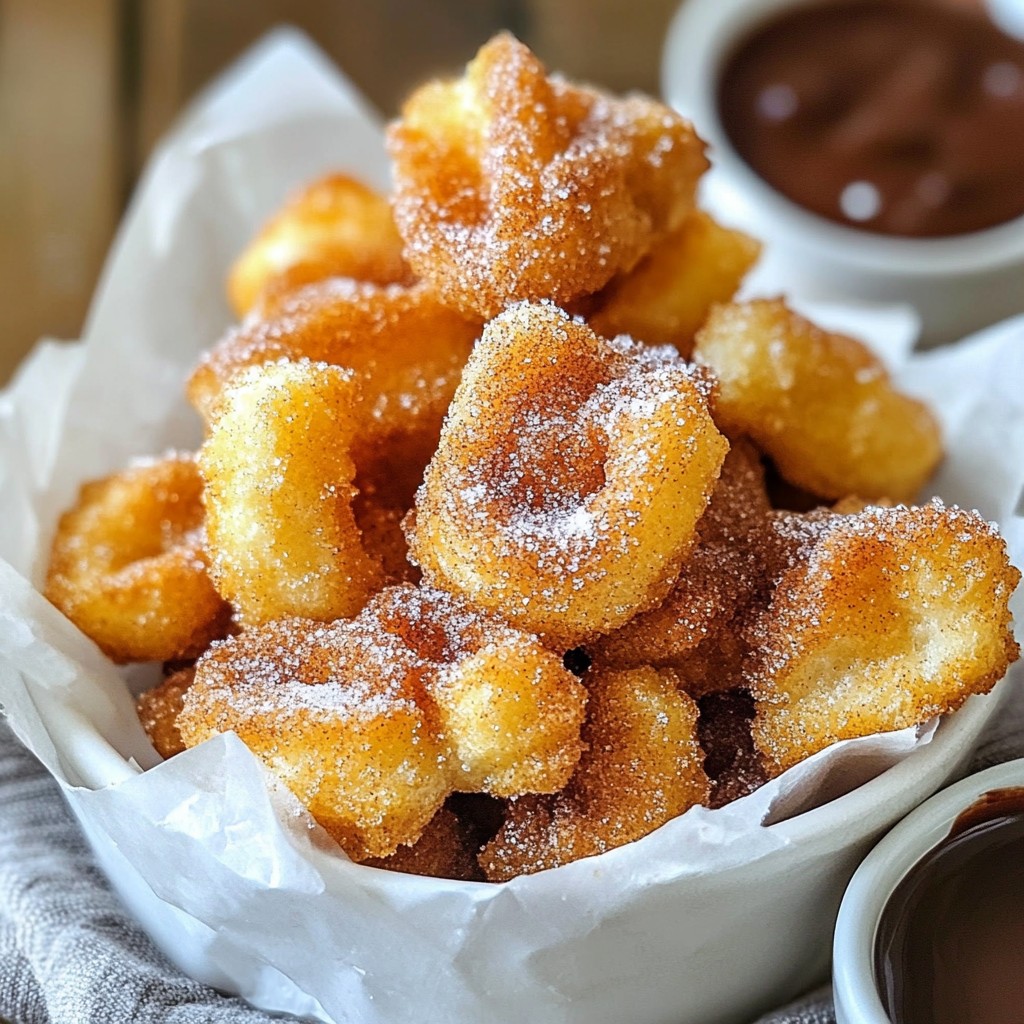 Cinnamon Sugar Churro Bites Perfectly Crisp Delight