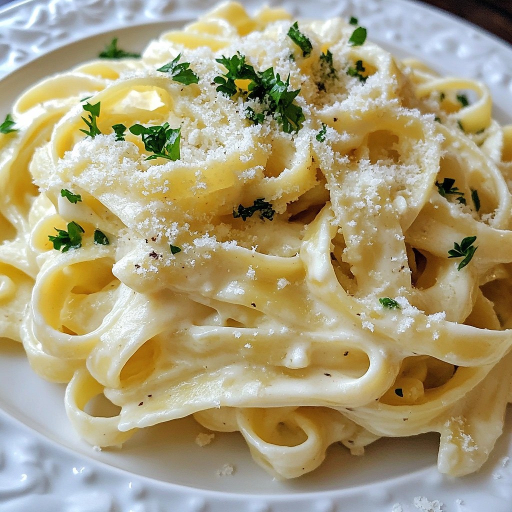 Creamy Cauliflower Alfredo Simple and Tasty Dish