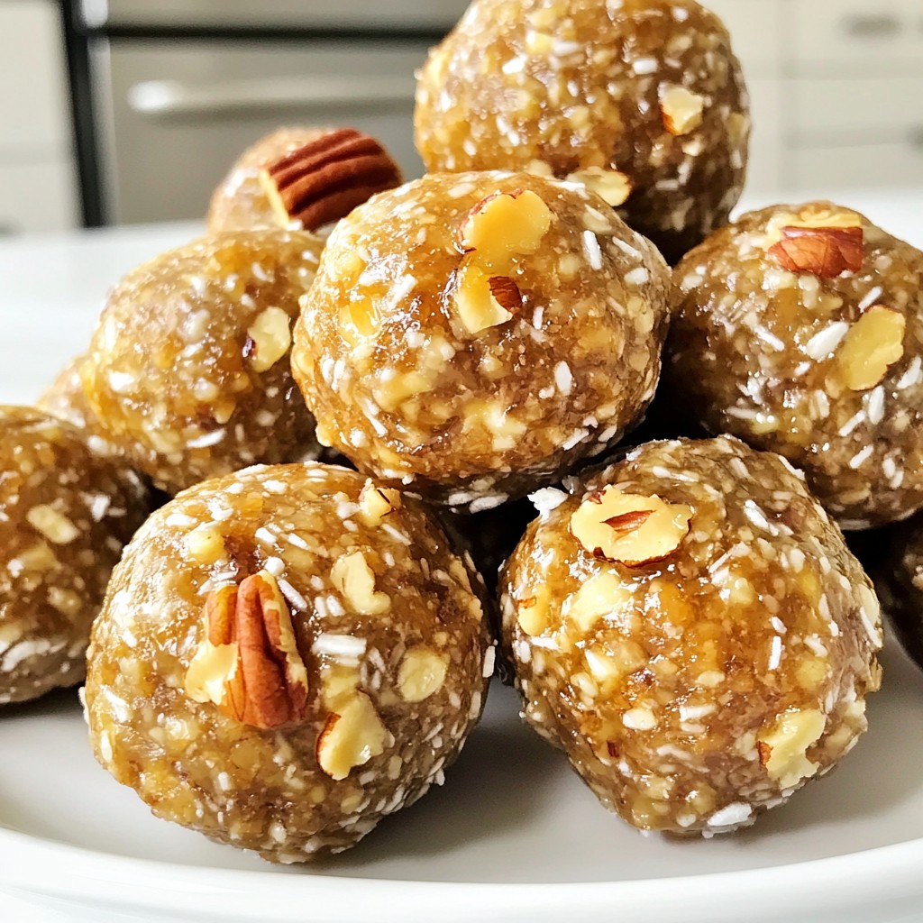Maple Pecan Energy Balls Tasty and Healthy Snack