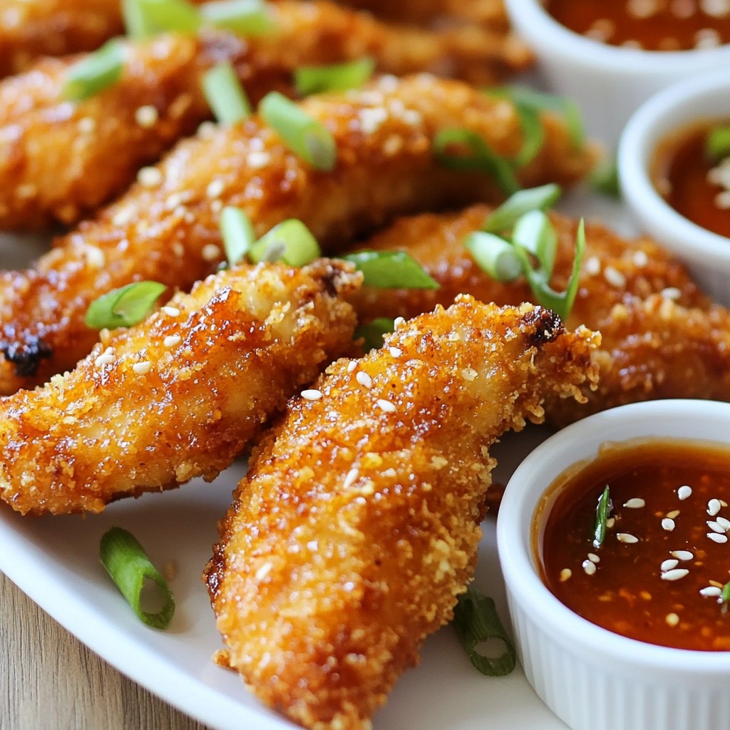Honey Sriracha Chicken Tenders Flavorful Dinner Delight