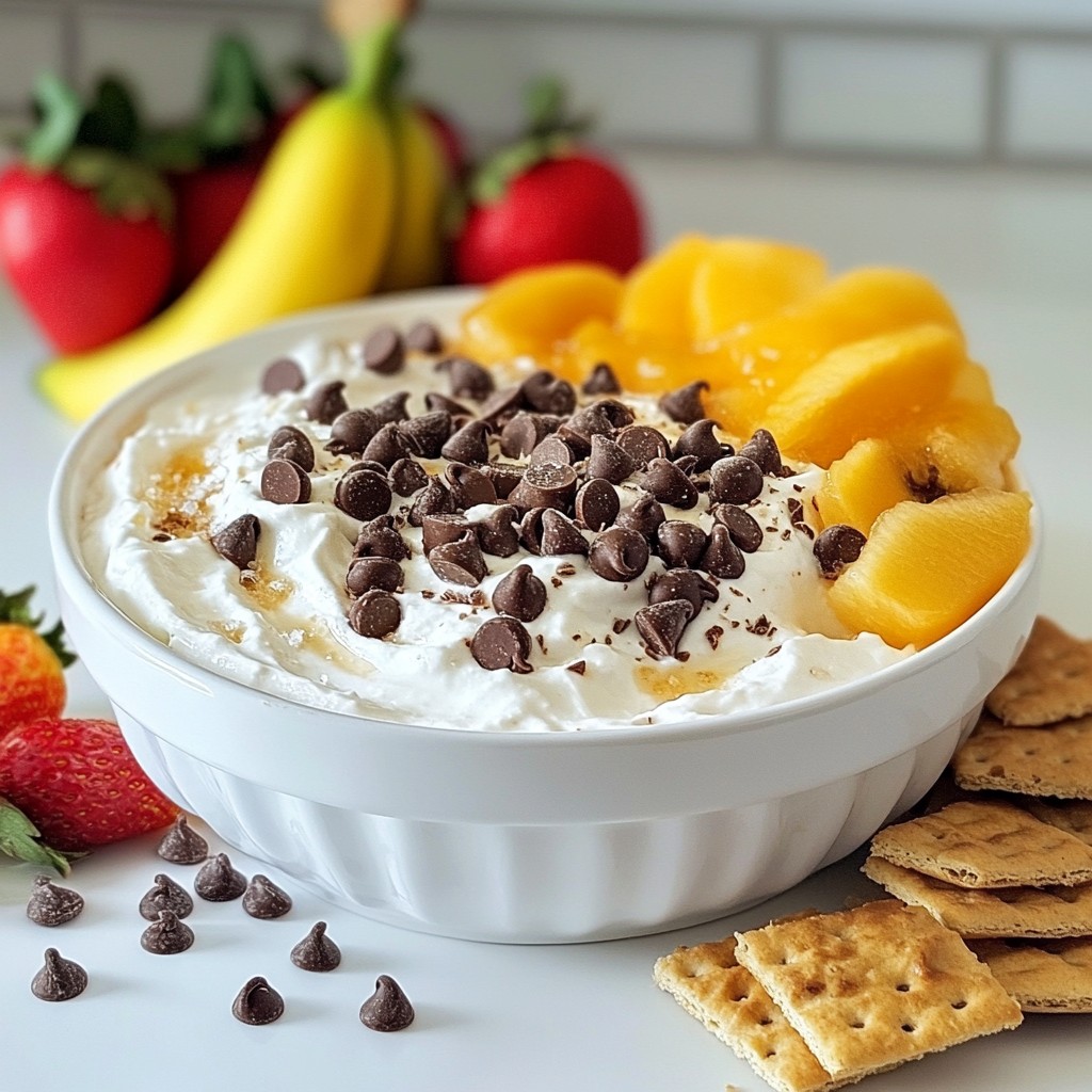 Chocolate Chip Cookie Dough Dip Creamy and Irresistible