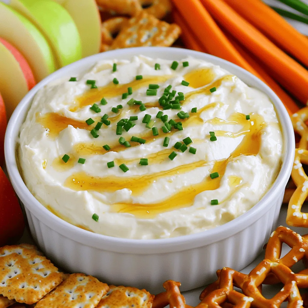 Hot Honey Cream Cheese Dip Irresistible Flavor Boost